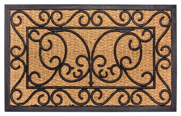 Hanse Home, Rohožka Mix Mats Cocos 105558 - na ven i na doma, 45x75, hnědá, chodba / předsíň