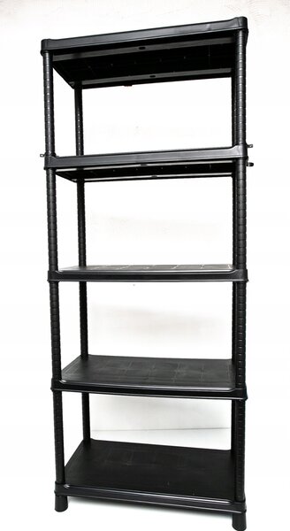 Plastový skladový regál Keter 187 x 80 x 40 cm max 50 kg na polici
