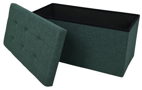 SEDACÍ BOX, textil, kompozitní dřevo, 76/38/38 cm Carryhome - Taburety
