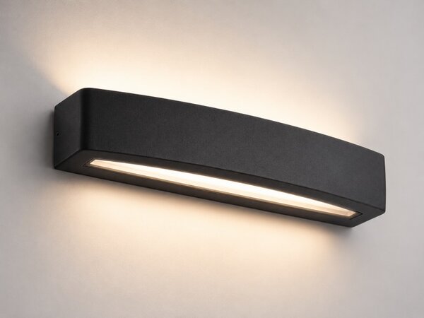 PANLUX s.r.o. Venkovní nástěnné LED svítidlo BLOCO 10W, antracit