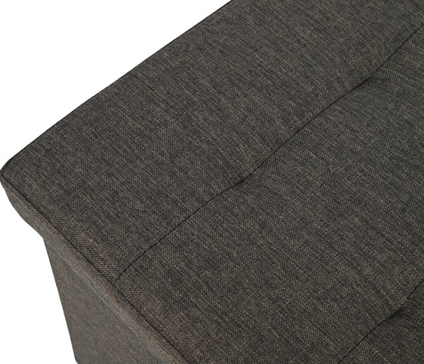SEDACÍ BOX, textil, kompozitní dřevo, 76/38/38 cm Carryhome - Taburety