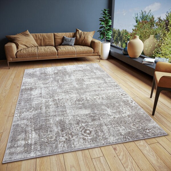 Hanse Home, Kusový koberec Shine 105923 Style Grey Beige, 67x120, šedá, ložnice