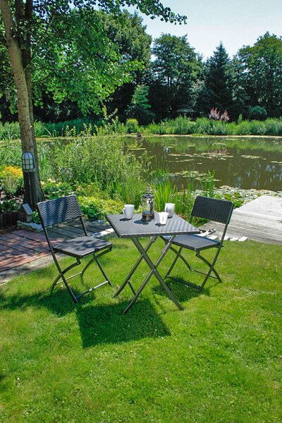 SADA NA BALKON 3dílné, Gardenson - Online Only zahradní nábytek, Online Only