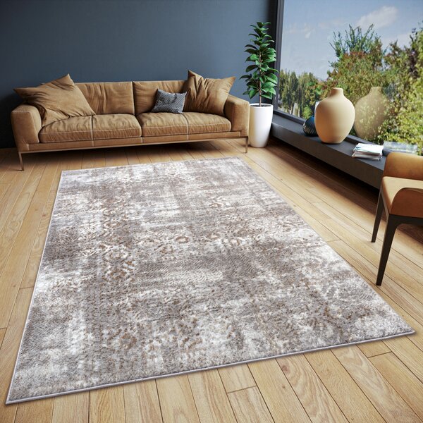Hanse Home, Kusový koberec Shine 105924 Style Grey Brown, 67x120, hnědá, ložnice
