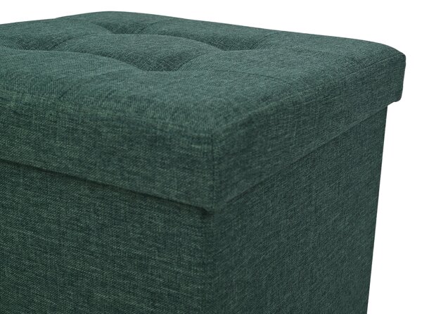 SEDACÍ BOX, textil, kompozitní dřevo, 38/38/38 cm Carryhome - Taburety