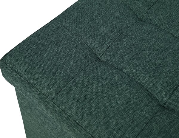 SEDACÍ BOX, textil, kompozitní dřevo, 38/38/38 cm Carryhome - Taburety