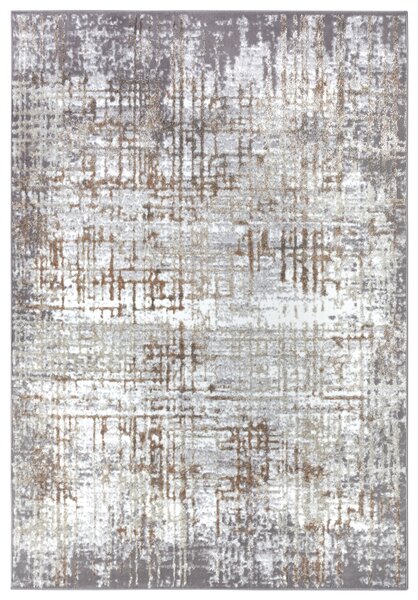 Hanse Home, Kusový koberec Shine 105925 Abstract Cream Grey, 57x90, šedá, ložnice