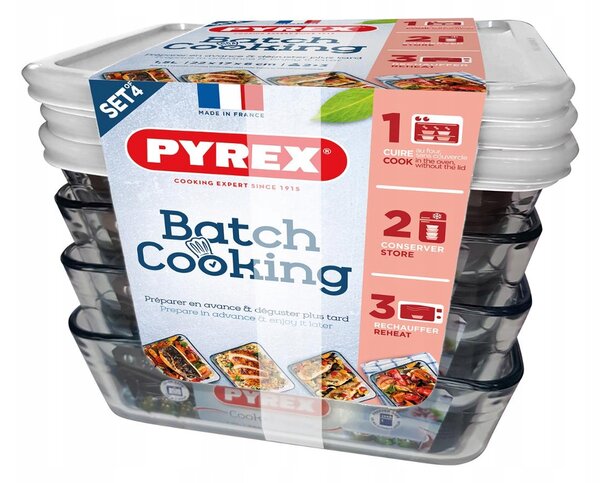 Žáruvzdorná obdélníková mísa Pyrex 1,5 l