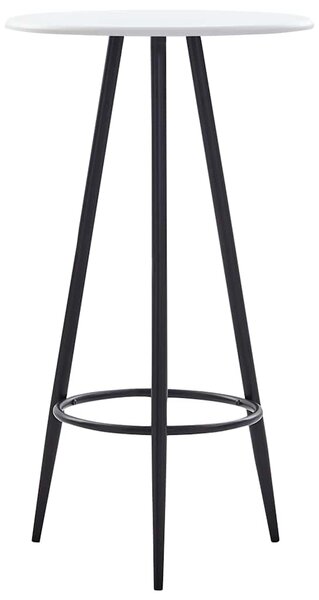 Barový stůl bílý 60 x 107,5 cm MDF 281544