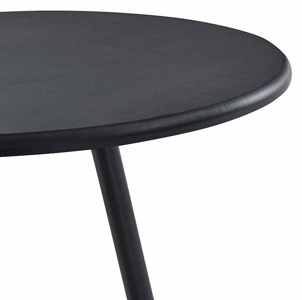 Barový stůl černý 60 x 107,5 cm MDF 281543