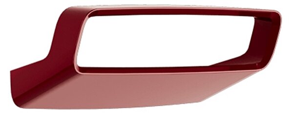 Lodes 17550 6027 Aile, červené nástěnné svítidlo pro nepřímé světlo, 2x8W LED 2700K stmívatelné, délka 19,2cm