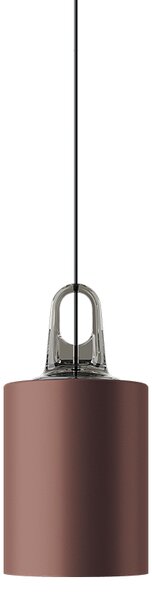 Lodes 16923 2400 Jim Cylinder cluster, bronzové svítidlo s šedým hákem, 1x25W LED E27, prům. 17,5cm