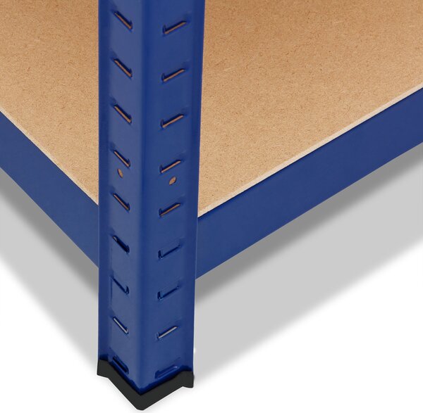 Deuba Regál 180x90x40 cm - modrý