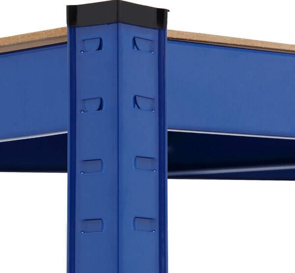 Deuba Regál 180x90x40 cm - modrý