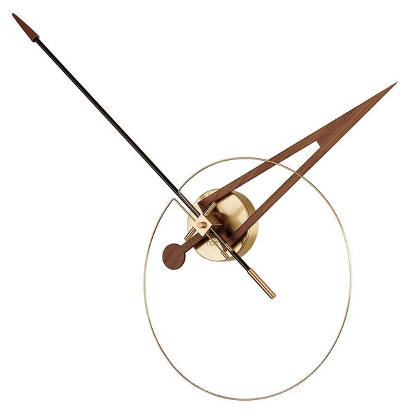 Hodiny Nomon Cris Gold Black 70 cm