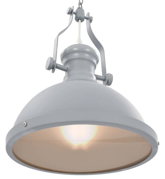 Stropní svítidlo šedé kulaté E27 281625