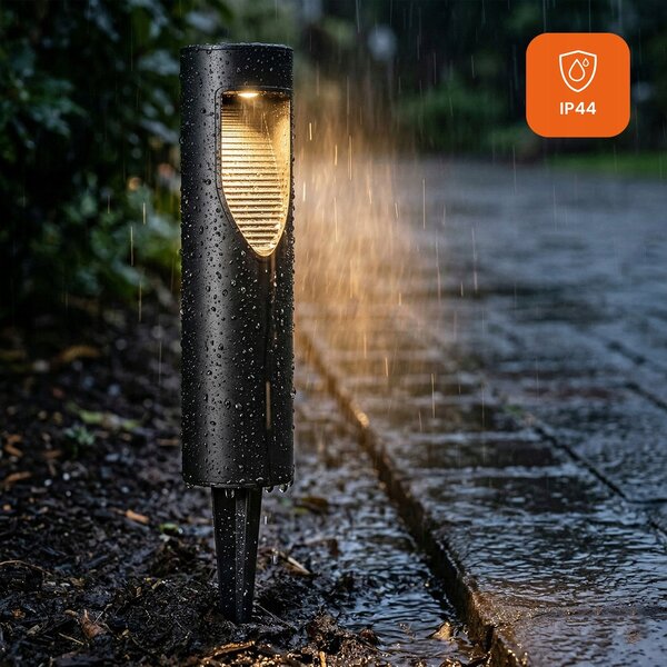 LED solární zápichové svítidlo 3000 K, IP44, 90 lm