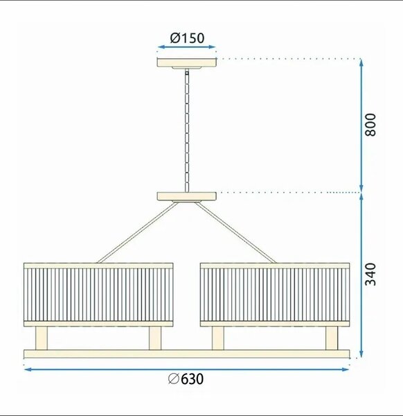 TOOLIGHT LAMPA APP789-6C