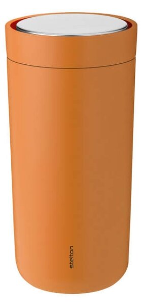 Termohrnek to go I:cons Stelton 0,2 l matný oranžový