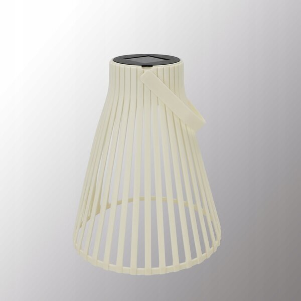 LED solární svítidlo, IP44, teplá bílá