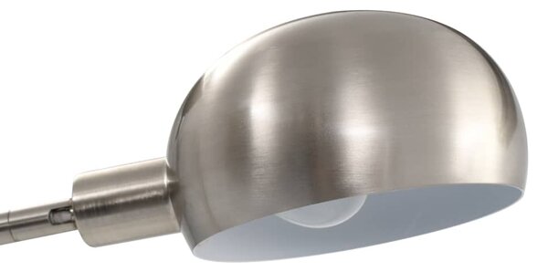 Stojací lampa 200 cm 5 x E14 stříbrná 282417