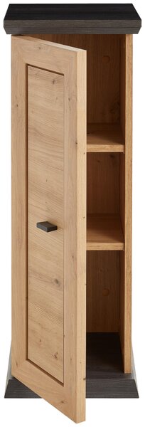 STOJAN NA KVĚTINY tmavě šedá, dub artisan Xora - Stojany na květiny, Online Only
