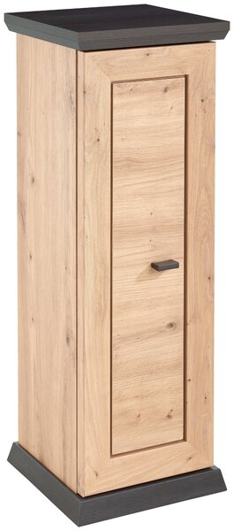 STOJAN NA KVĚTINY tmavě šedá, dub artisan Xora - Stojany na květiny, Online Only