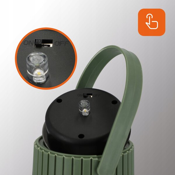 LED solární svítidlo, IP44, teplá bílá
