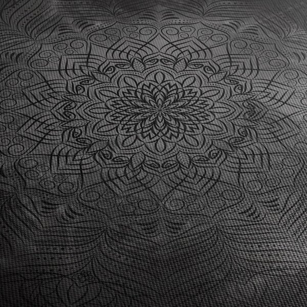 Obraz - Mystická mandala (s hodinami) (90x30 cm)