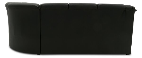 ROHOVÁ SEDAČKA, textil, černá MID.YOU - Sedací soupravy, Online Only