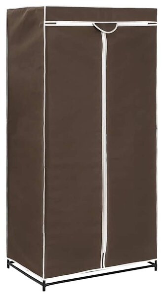 Šatní skříně 2 ks hnědé 75 x 50 x 160 cm 282442