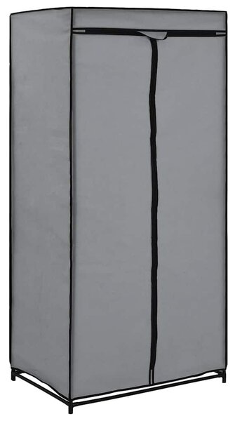 Šatní skříň šedá 75 x 50 x 160 cm 282440