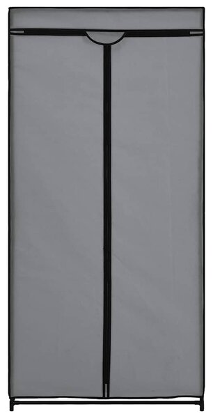 Šatní skříň šedá 75 x 50 x 160 cm 282440