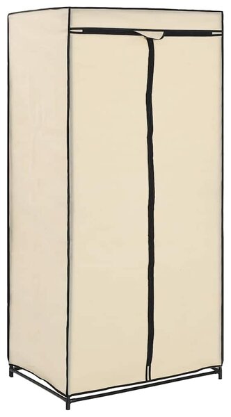 Šatní skříň krémová 75 x 50 x 160 cm 282439