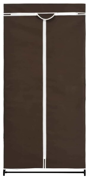 Šatní skříně 2 ks hnědé 75 x 50 x 160 cm 282442