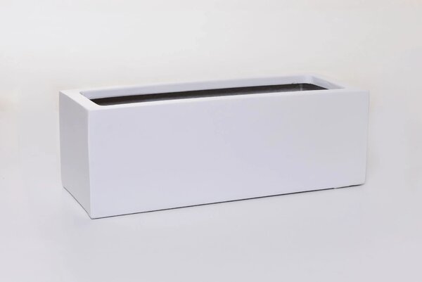 Truhlík FLOBO, sklolaminát, šířka 45 cm, bílý mat