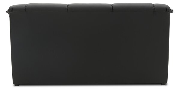 TŘÍMÍSTNÁ POHOVKA, textil, černá MID.YOU - Pohovky, Online Only