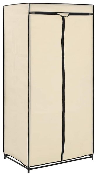 Šatní skříně 2 ks krémové 75 x 50 x 160 cm 282443