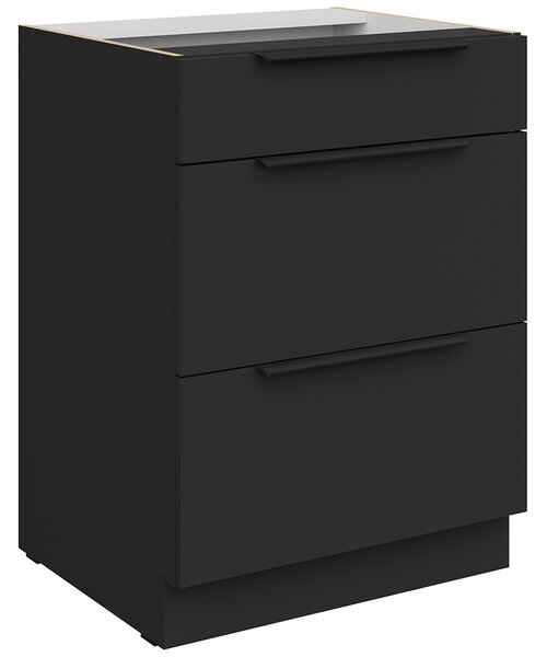 Kuchyňská linka ARIA cc | 390 cm | UNI dvířka | černá