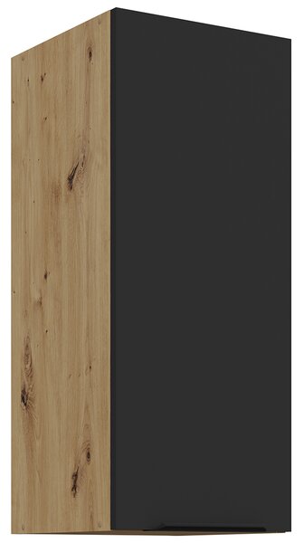 Kuchyňská linka ARIA ac | 255 cm | UNI dvířka | artisan/černá