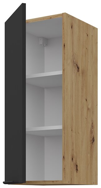 Kuchyňská linka ARIA ac | 255 cm | UNI dvířka | artisan/černá