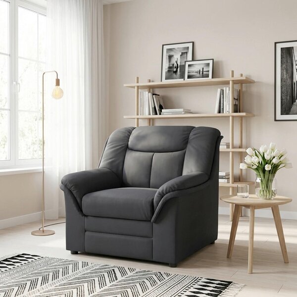KŘESLO, textil, černá MID.YOU - Online Only křesla & taburety, Online Only