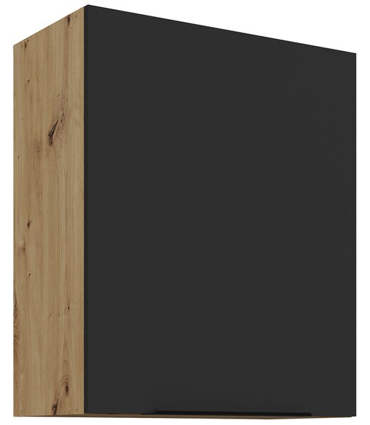 Kuchyňská linka ARIA ac | 255 cm | UNI dvířka | artisan/černá