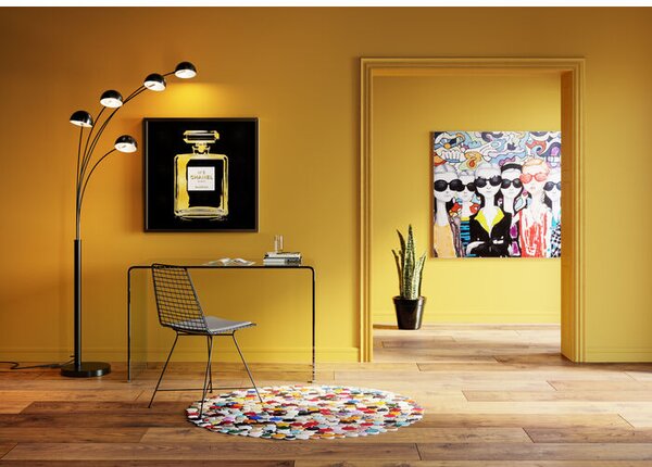 Kare Design Stojící lampa Fivefingers - černá matná