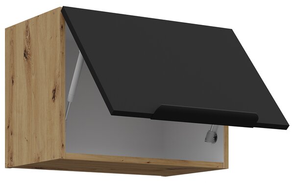Kuchyňská linka ARIA ac | 255 cm | UNI dvířka | artisan/černá