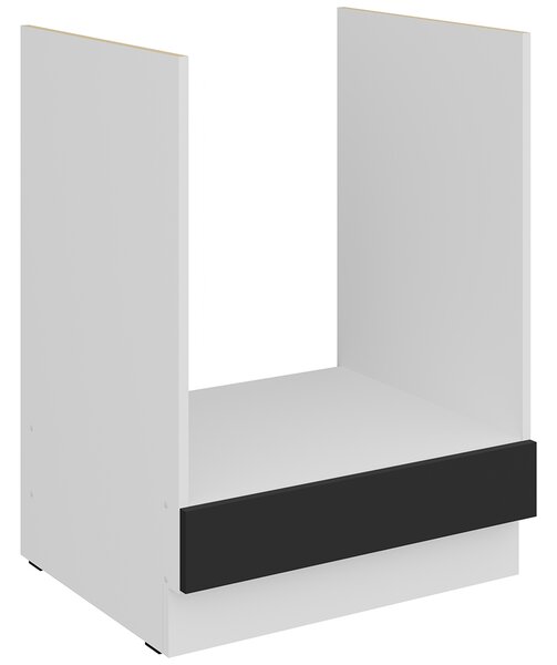 Kuchyňská linka ARIA bc | 270x230 cm | UNI dvířka | bílá/černá