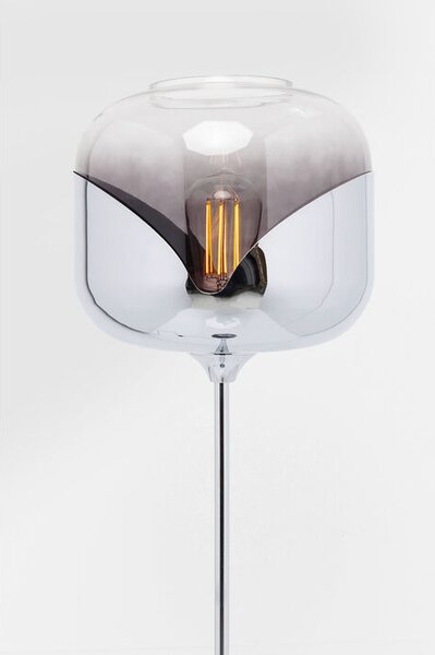 Kare Design Stojící lampa Goblet Ball - chromová