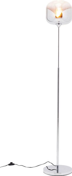 Kare Design Stojící lampa Goblet Ball - chromová