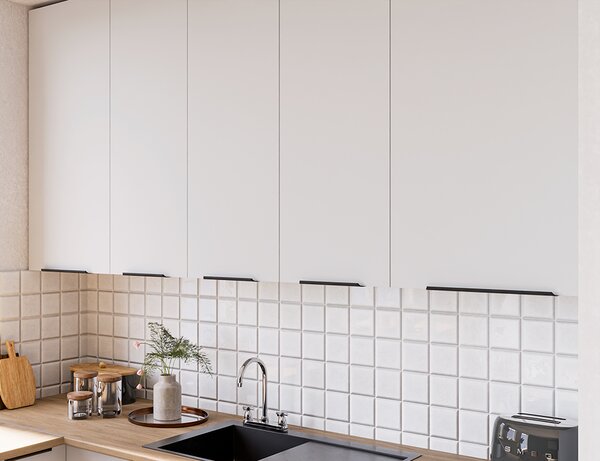 Kuchyňská linka ARIA wh | 270x230 cm | UNI dvířka | bílá