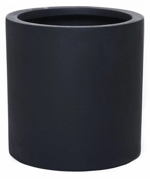 Květináč NEW RONDO, sklolaminát, Ø 29 cm, antracit